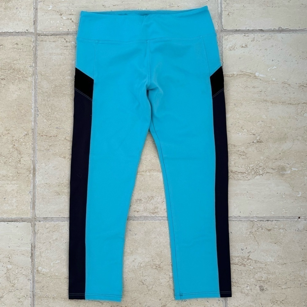 BABAKUL Leggings, Size S, Blue and Black
